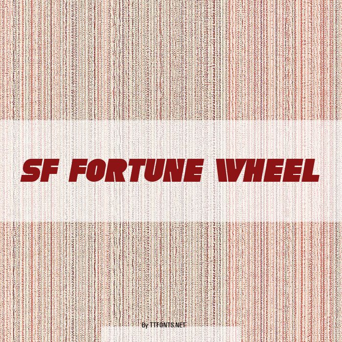 SF Fortune Wheel example